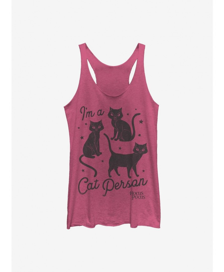 Sale Item Disney Hocus Pocus Cat Person Girls Tank $6.22 Tanks