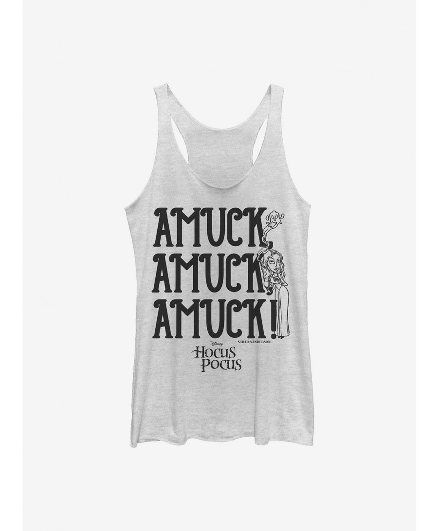 Seasonal Sale Disney Hocus Pocus Amuck Girls Tank $7.87 Tanks