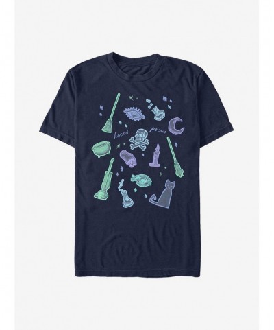 Big Sale Disney Hocus Pocus Spooky Jumble T-Shirt $6.12 T-Shirts