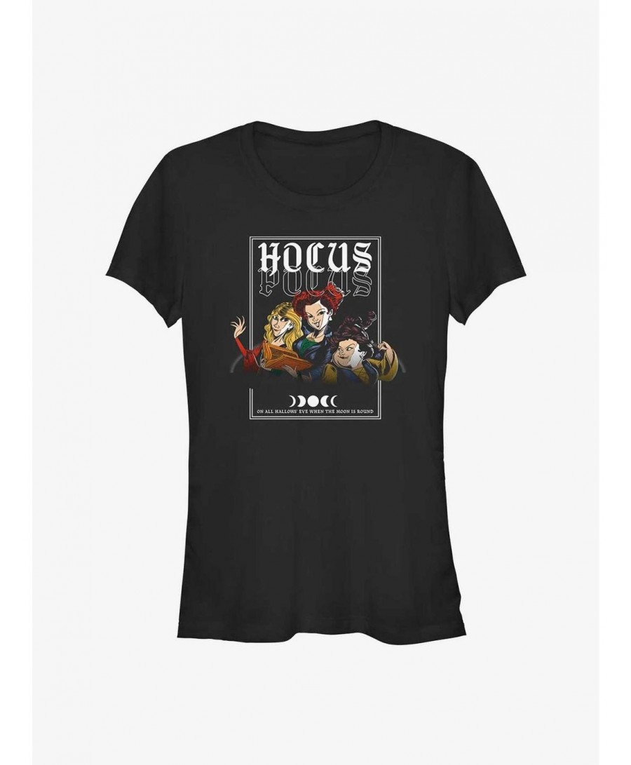 Flash Deal Disney Hocus Pocus Sanderson Sisters Girls T-Shirt $6.18 T-Shirts