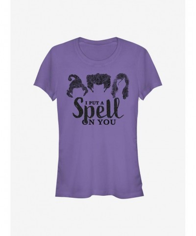 Special Disney Hocus Pocus Put A Spell Girls T-Shirt $8.37 T-Shirts