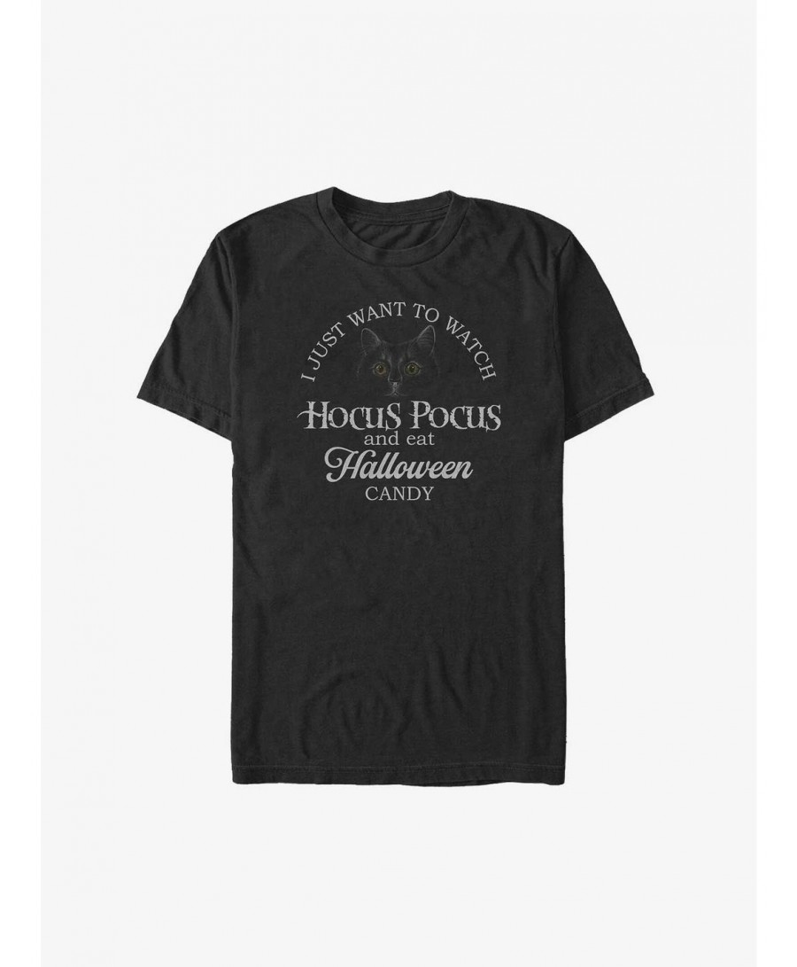 Pre-sale Discount Disney Hocus Pocus Watch Hocus Pocus and Eat Candy Big & Tall T-Shirt $7.42 T-Shirts