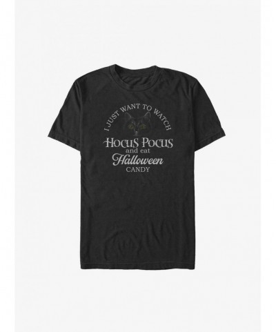 Pre-sale Discount Disney Hocus Pocus Watch Hocus Pocus and Eat Candy Big & Tall T-Shirt $7.42 T-Shirts