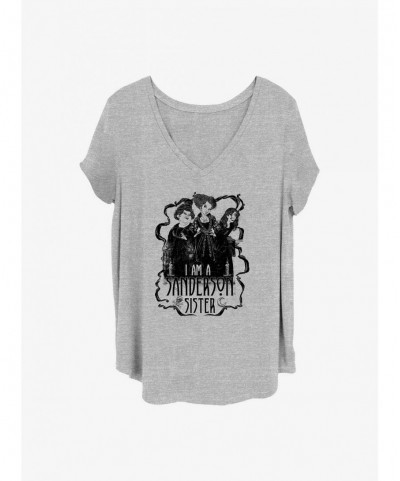 Limited-time Offer Disney Hocus Pocus Sanderson Sister Girls T-Shirt Plus Size $10.17 T-Shirts