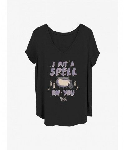 Discount Disney Hocus Pocus I Put A Spell On You Girls T-Shirt Plus Size $10.87 T-Shirts