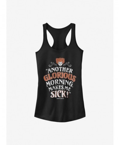 Seasonal Sale Disney Hocus Pocus Another Glorious Morning Girls Tank Top $8.96 Tops