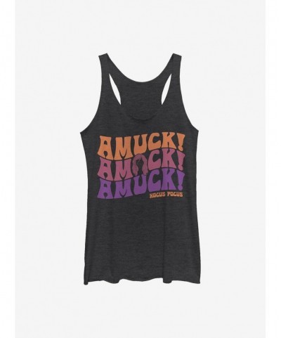 Exclusive Disney Hocus Pocus Amuck Girls Tank Top $10.36 Tops