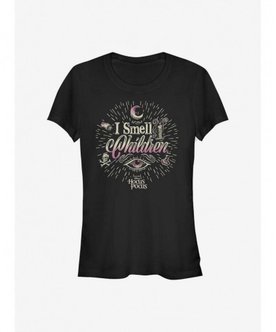 New Arrival Disney Hocus Pocus Smelly Children Girls T-Shirt $8.76 T-Shirts