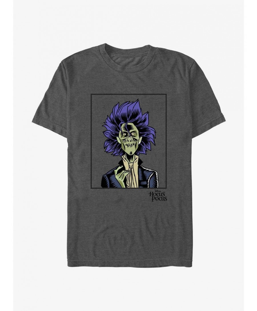 Discount Disney Hocus Pocus Billy Portrait T-Shirt $5.93 T-Shirts