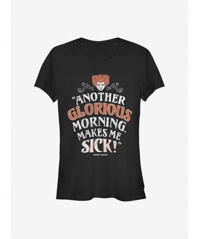 Pre-sale Disney Hocus Pocus Another Glorious Morning Girls T-Shirt $6.57 T-Shirts