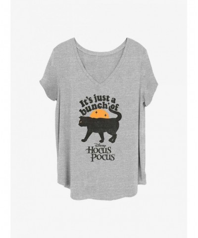 Big Sale Disney Hocus Pocus Just A Bunch Of Hocus Pocus Girls T-Shirt Plus Size $6.94 T-Shirts