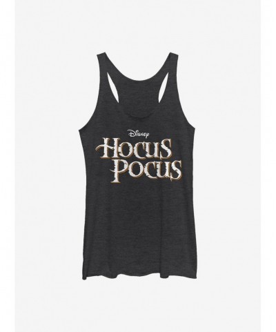 Seasonal Sale Disney Hocus Pocus Hocus Pocus Logo Girls Tank $8.91 Tanks