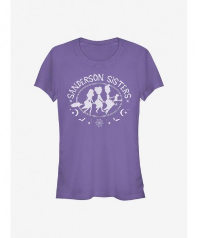 Cheap Sale Disney Hocus Pocus Sanderson Bed And Breakfast Girls T-Shirt $7.57 T-Shirts