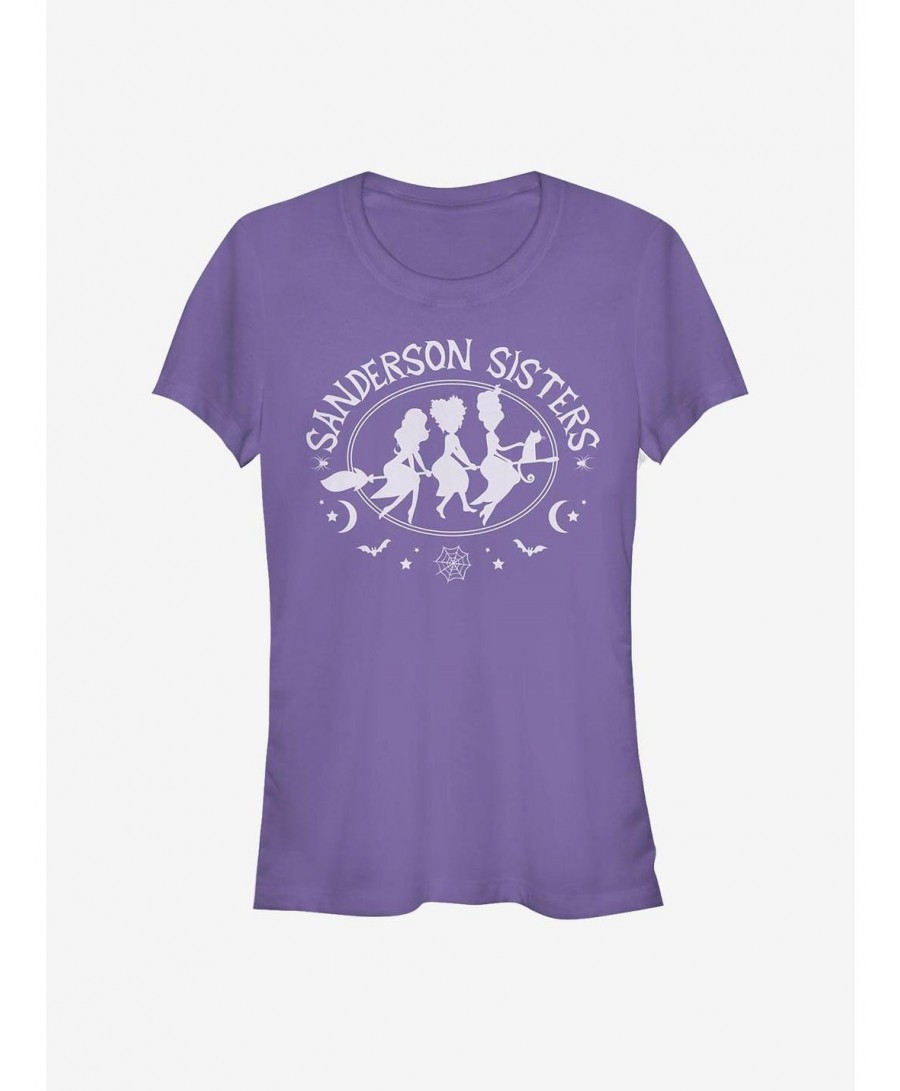 Cheap Sale Disney Hocus Pocus Sanderson Bed And Breakfast Girls T-Shirt $7.57 T-Shirts