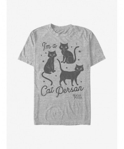 Limited Time Special Disney Hocus Pocus Cat Person T-Shirt $6.31 T-Shirts