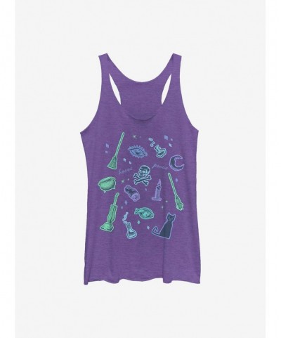 High Quality Disney Hocus Pocus Spooky Jumble Girls Tank $7.67 Tanks