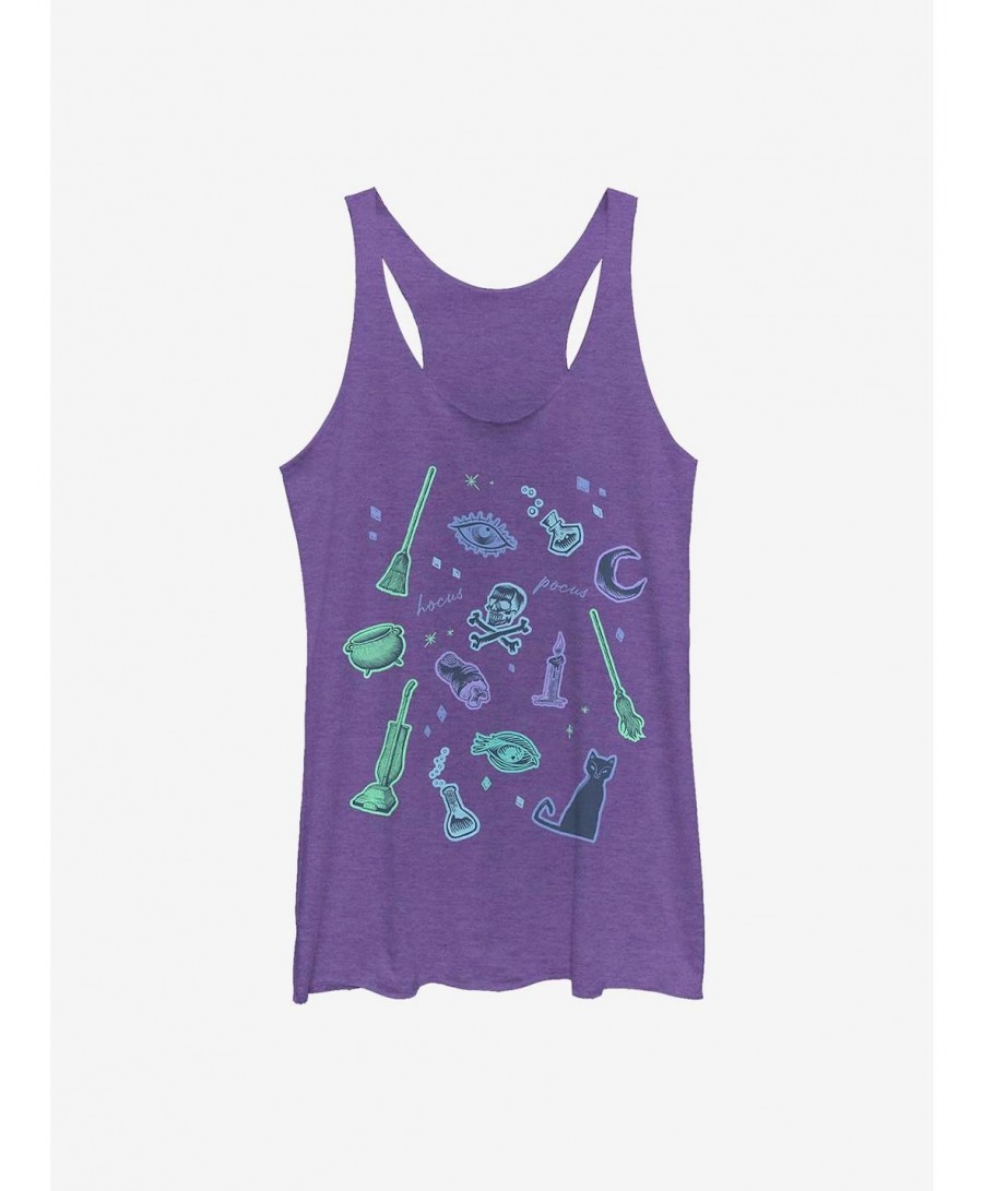 High Quality Disney Hocus Pocus Spooky Jumble Girls Tank $7.67 Tanks