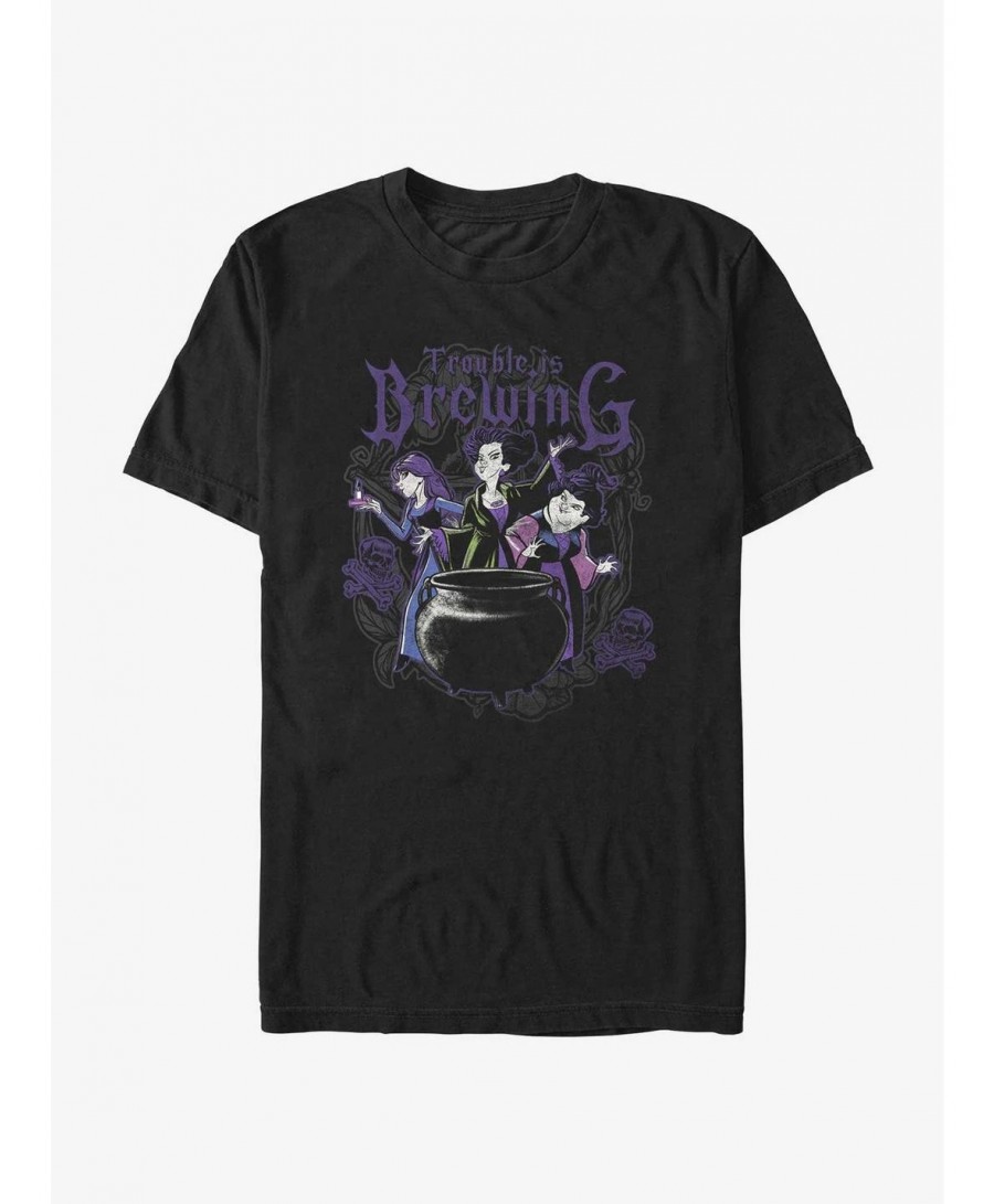 Premium Disney Hocus Pocus Trouble Is Brewing T-Shirt $9.37 T-Shirts