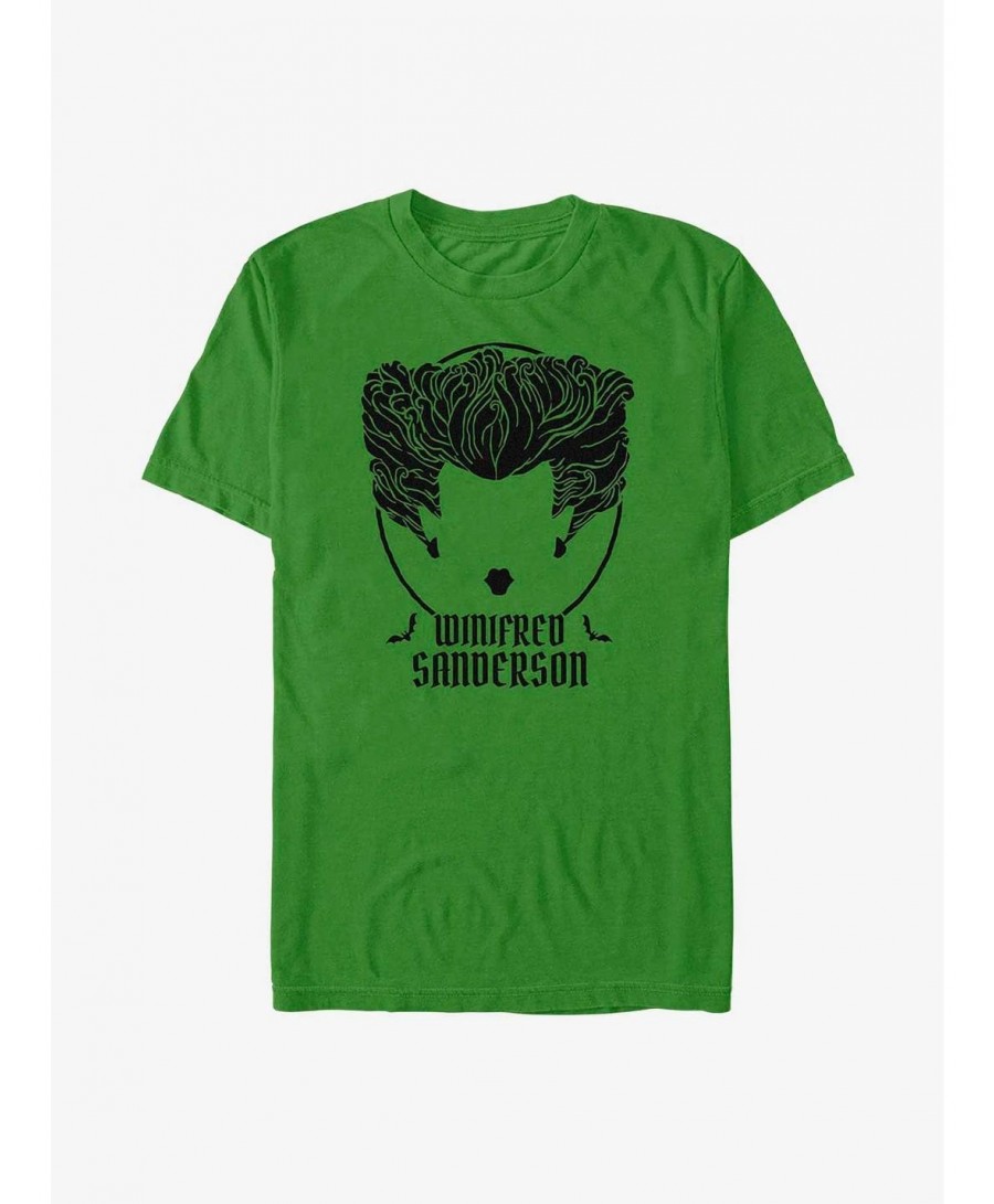 Big Sale Disney Hocus Pocus Winifred Sanderson Hair T-Shirt $8.80 T-Shirts