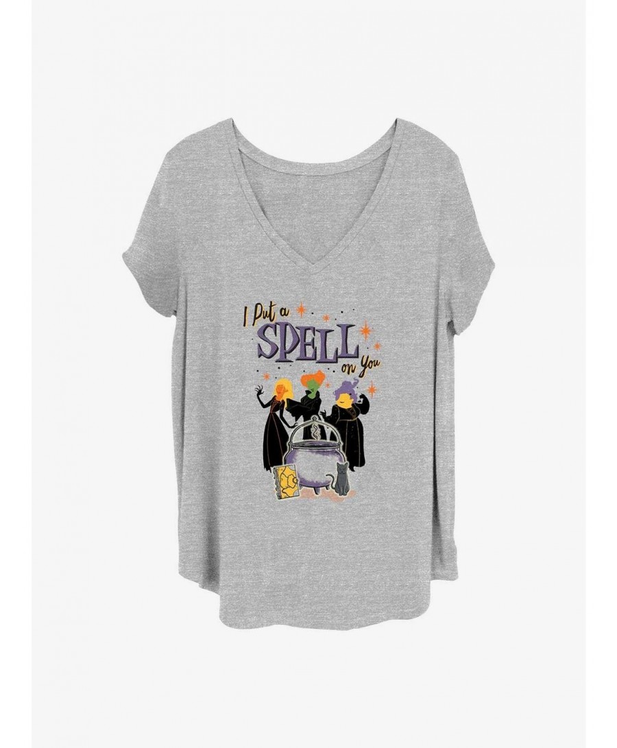 Special Disney Hocus Pocus I Put A Spell On You Girls T-Shirt Plus Size $7.86 T-Shirts