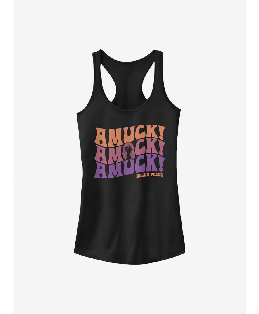 Crazy Deals Disney Hocus Pocus Amuck Girls Tank $8.76 Tanks