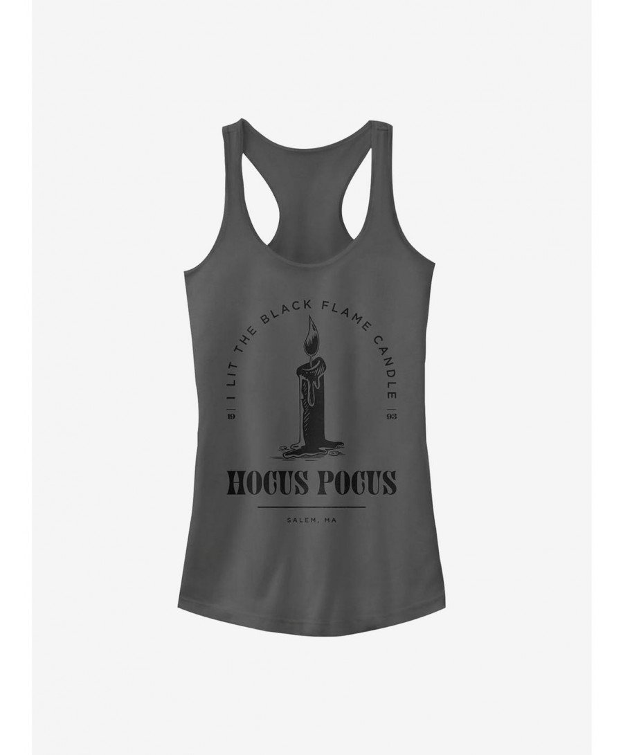 Premium Disney Hocus Pocus Candle Stamp Girls Tank $7.57 Tanks