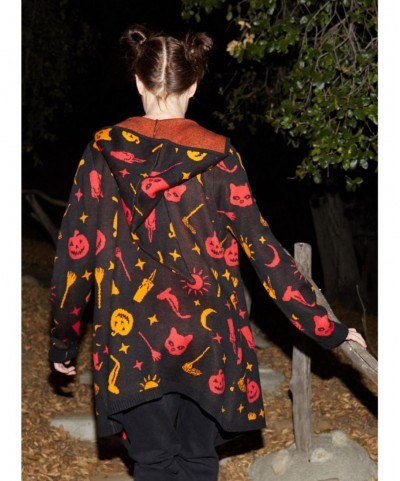 Hot Sale Her Universe Disney Hocus Pocus Dani Hooded Girls Flyaway Cardigan $13.57 Others