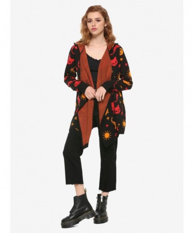 Hot Sale Her Universe Disney Hocus Pocus Dani Hooded Girls Flyaway Cardigan $13.57 Others