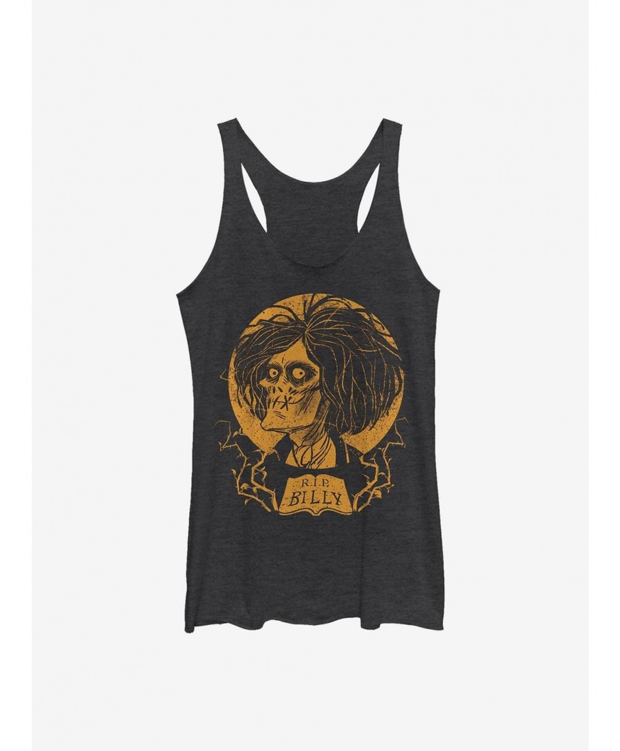 Low Price Disney Hocus Pocus RIP Billy Girls Tank $8.08 Tanks