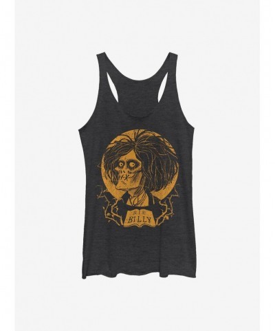 Low Price Disney Hocus Pocus RIP Billy Girls Tank $8.08 Tanks