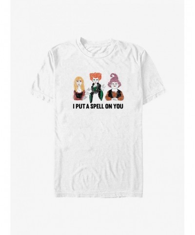 Wholesale Disney Hocus Pocus Sanderson Sisters I Put A Spell On You T-Shirt $7.84 T-Shirts