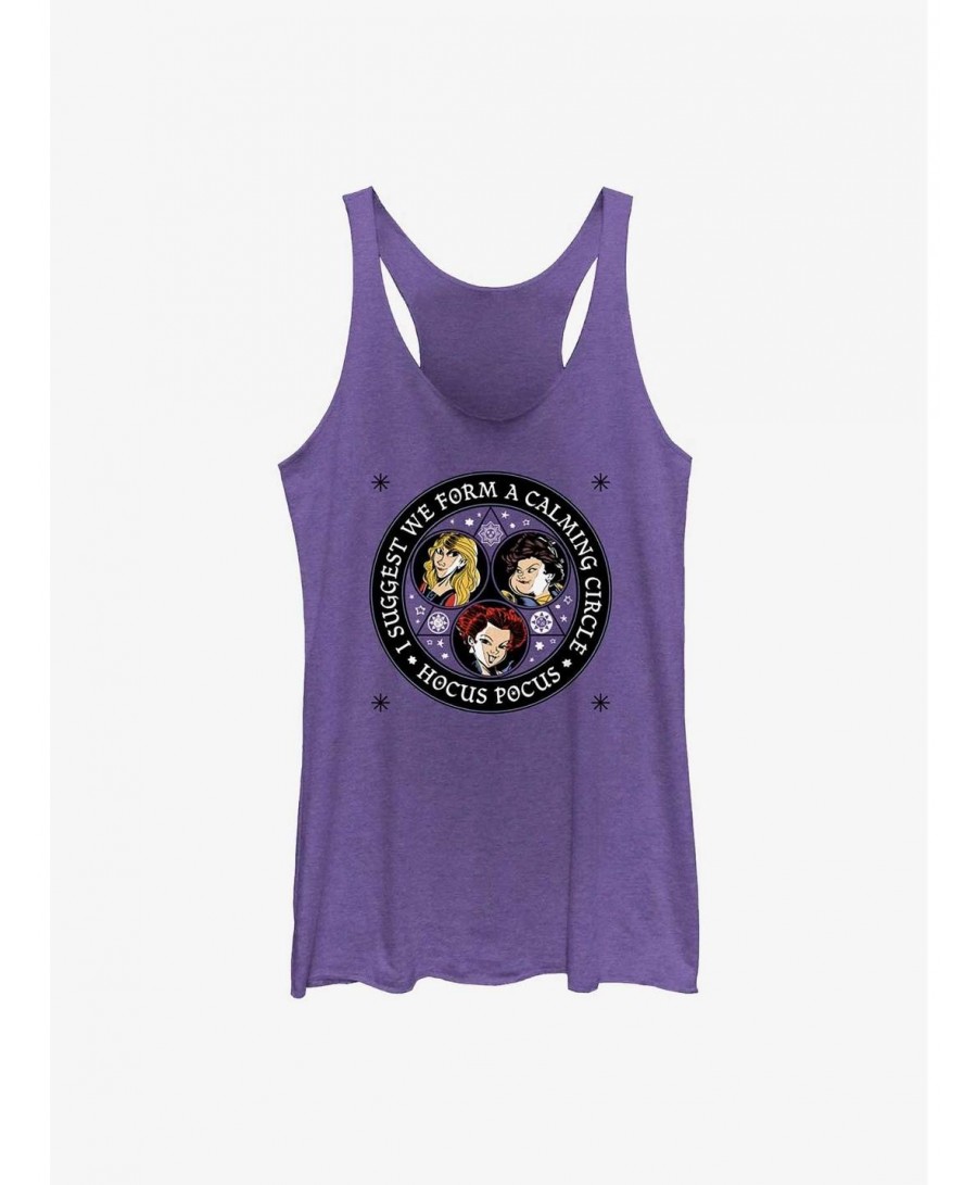 Sale Item Disney Hocus Pocus Calming Circle Girls Tank $7.46 Tanks