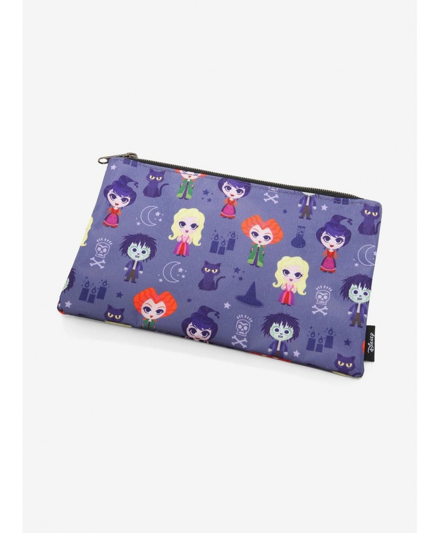 Value Item Loungefly Disney Hocus Pocus Chibi Characters Makeup Bag $5.03 Others