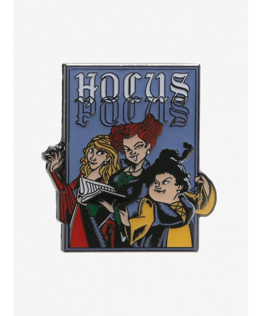 Exclusive Price Loungefly Disney Hocus Pocus Sanderson Sisters Enamel Pin $2.78 Pins