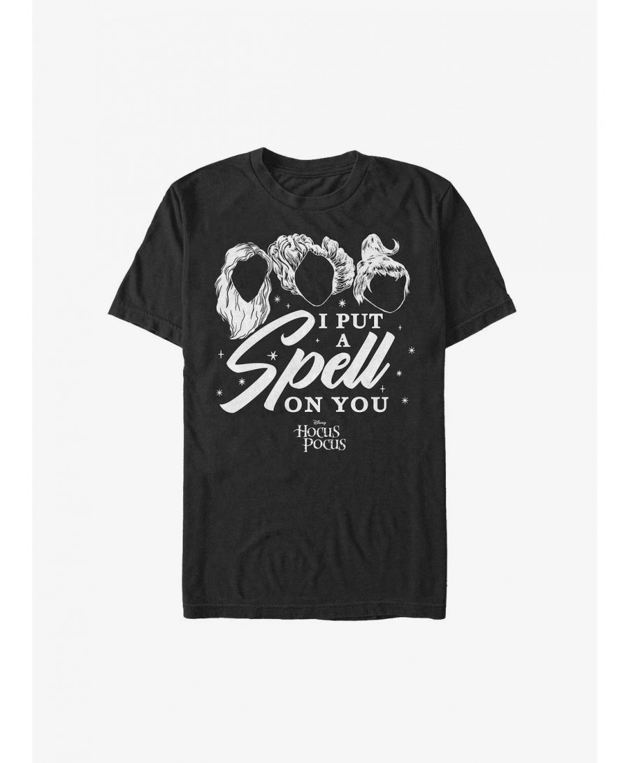 Huge Discount Disney Hocus Pocus Hair Spell On You Extra Soft T-Shirt $7.18 T-Shirts