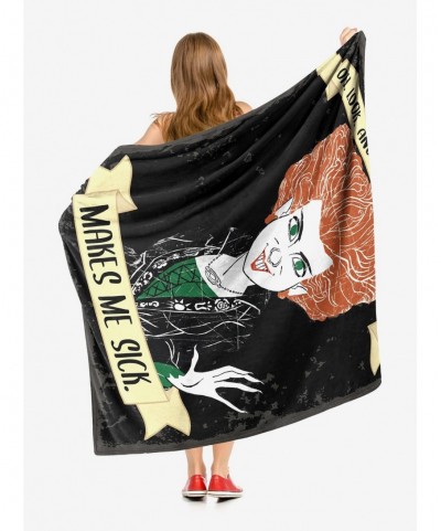 Limited-time Offer Disney Hocus Pocus Glorious Morning Throw Blanket $18.57 Others