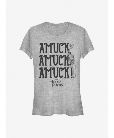 Special Disney Hocus Pocus Amuck Girls T-Shirt $8.96 T-Shirts