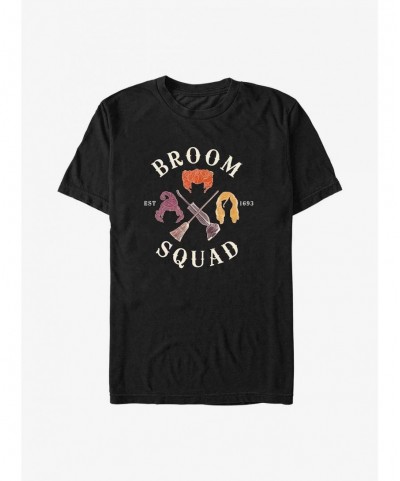 Fashion Disney Hocus Pocus Sanderson Sisters Broom Squad Big & Tall T-Shirt $8.85 T-Shirts