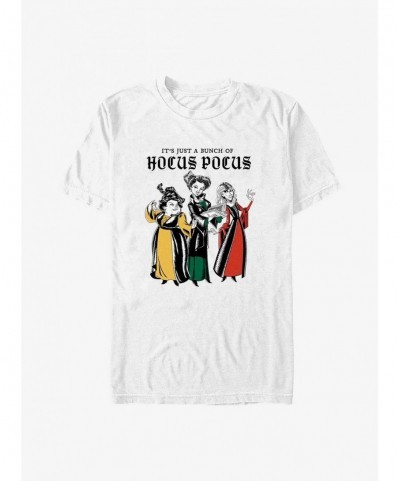 Bestselling Disney Hocus Pocus Sanderson Sisters Bunch of Hocus Pocus T-Shirt $8.99 T-Shirts