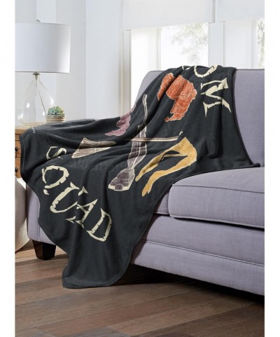 Cheap Sale Disney Hocus Pocus Broom Squad Throw Blanket $18.57 Others