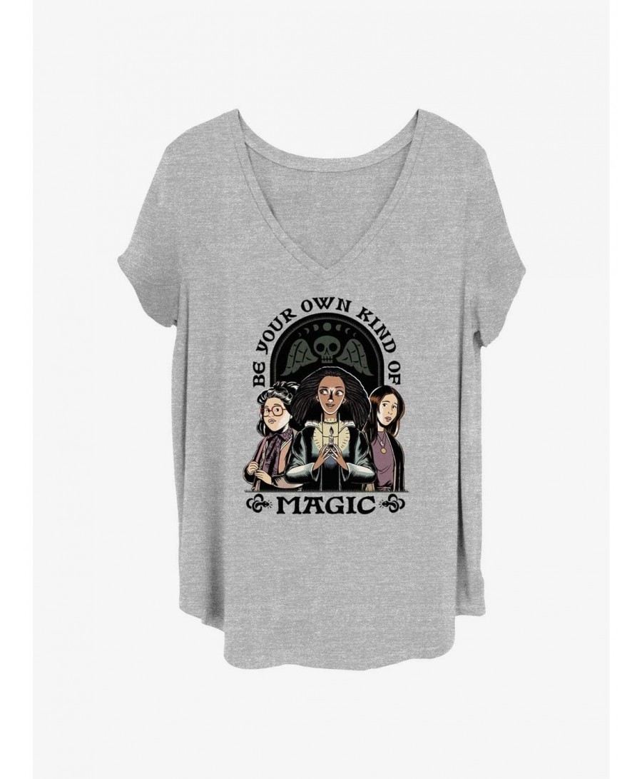 Exclusive Price Disney Hocus Pocus 2 Your Own Kind of Magic Girls T-Shirt Plus Size $7.86 T-Shirts