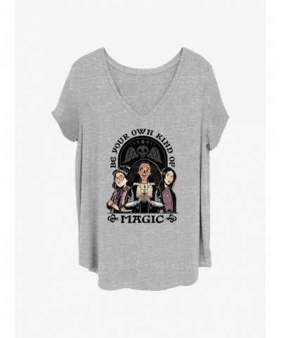 Exclusive Price Disney Hocus Pocus 2 Your Own Kind of Magic Girls T-Shirt Plus Size $7.86 T-Shirts