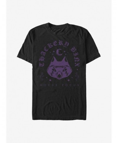 Hot Sale Disney Hocus Pocus Binx Tombstone T-Shirt $7.27 T-Shirts