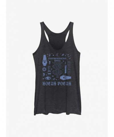 Limited-time Offer Disney Hocus Pocus Transformation Spell Girls Tank $9.74 Tanks