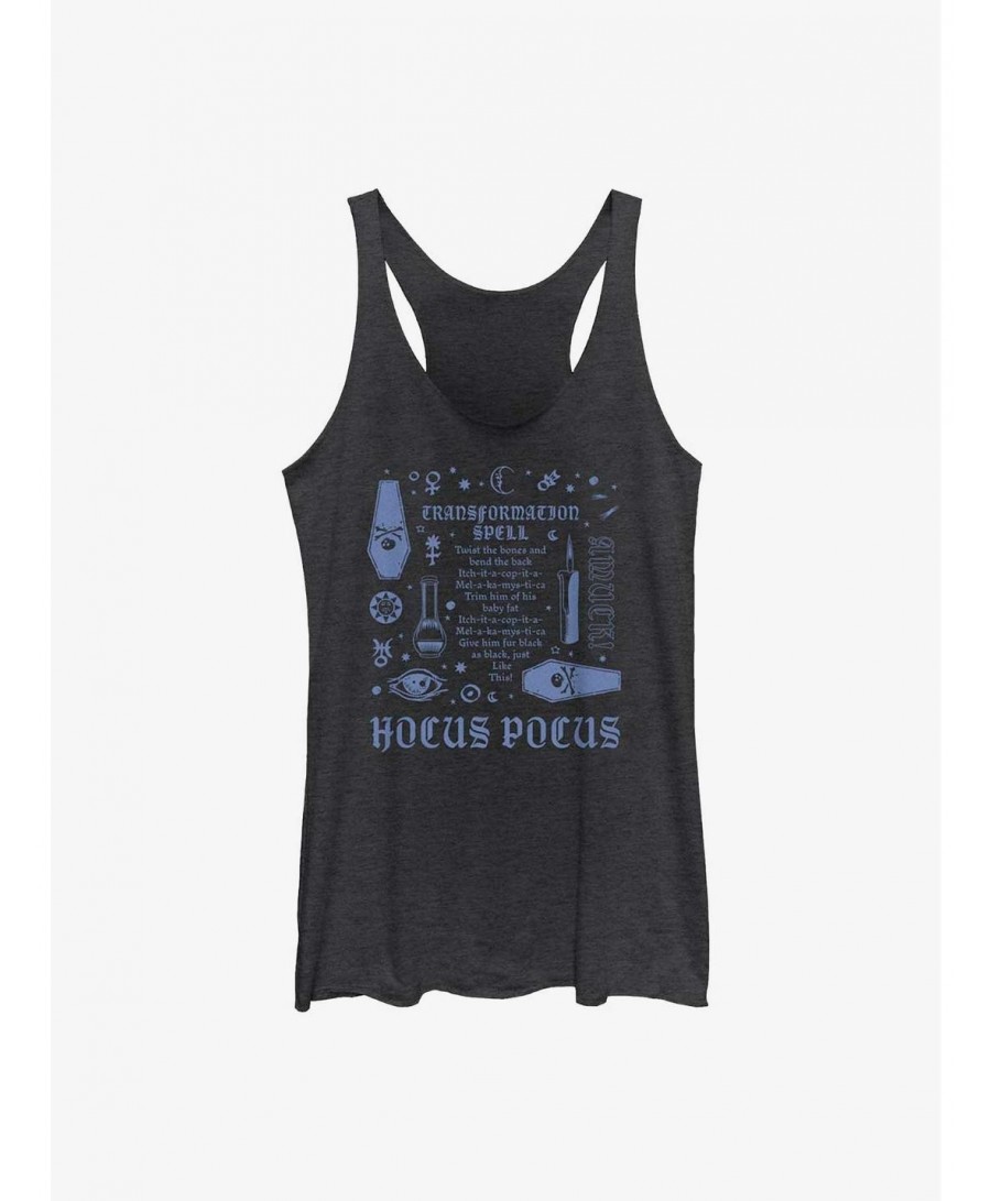 Limited-time Offer Disney Hocus Pocus Transformation Spell Girls Tank $9.74 Tanks