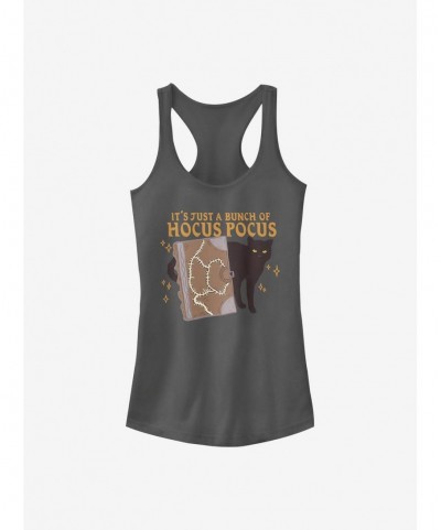 Limited-time Offer Disney Hocus Pocus Binx And Book Girls Tank $7.37 Tanks