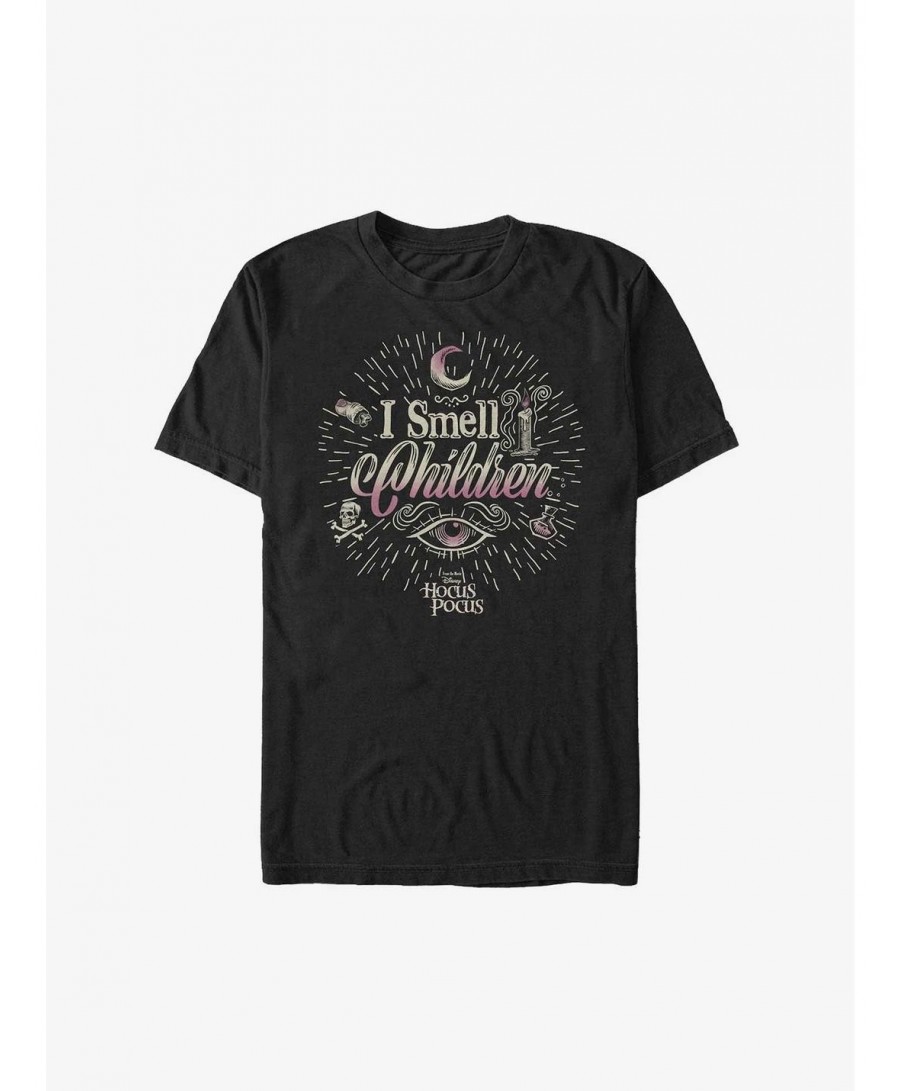 Trendy Disney Hocus Pocus I Smell Children Extra Soft T-Shirt $7.65 T-Shirts