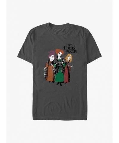 Pre-sale Disney Hocus Pocus Mary, Winnie, and Sarah Logo T-Shirt $5.93 T-Shirts