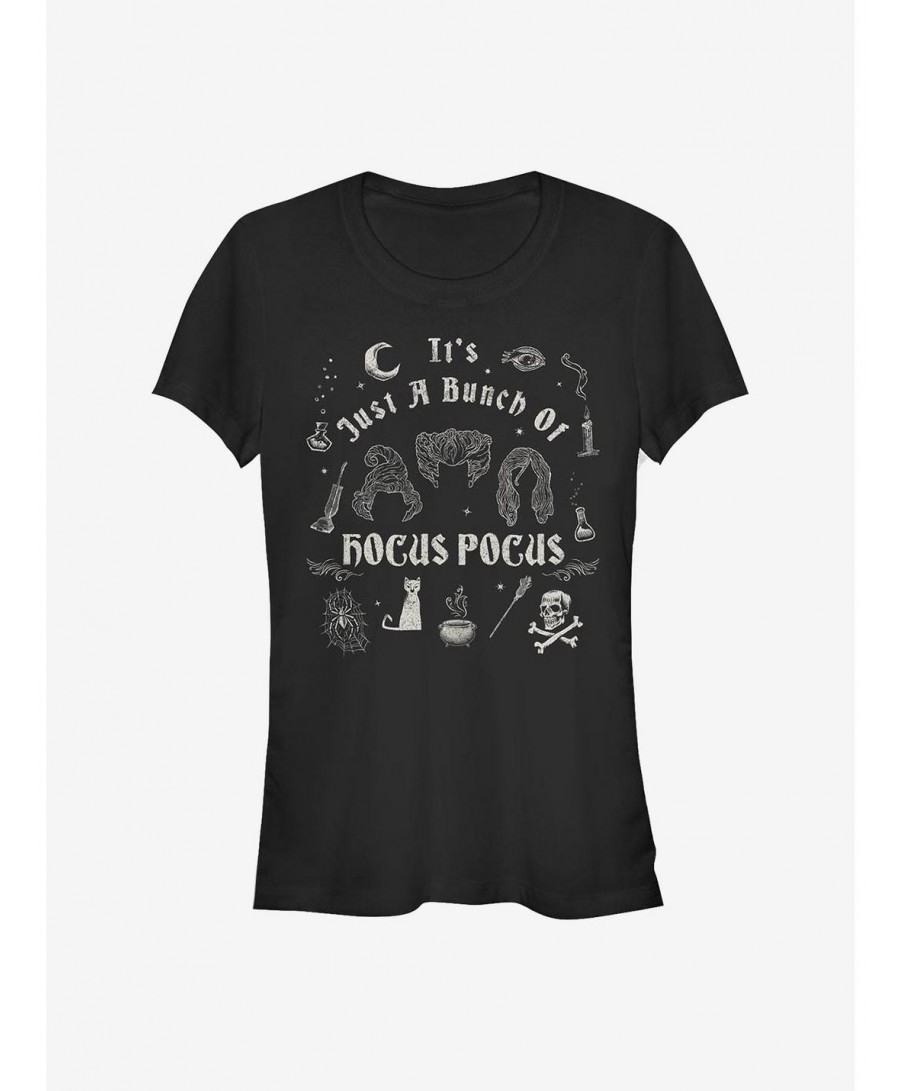 Crazy Deals Disney Hocus Pocus A Bunch Of Hocus Pocus Girls T-Shirt $6.18 T-Shirts