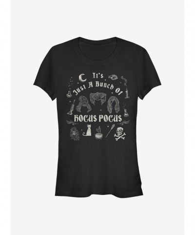 Crazy Deals Disney Hocus Pocus A Bunch Of Hocus Pocus Girls T-Shirt $6.18 T-Shirts